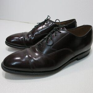 Johnston & Murphy Cap Toe Leather Dress Oxfords Men's Footwear Derby Shoes 10.5